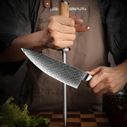 Knife & Knife Sharpener Set